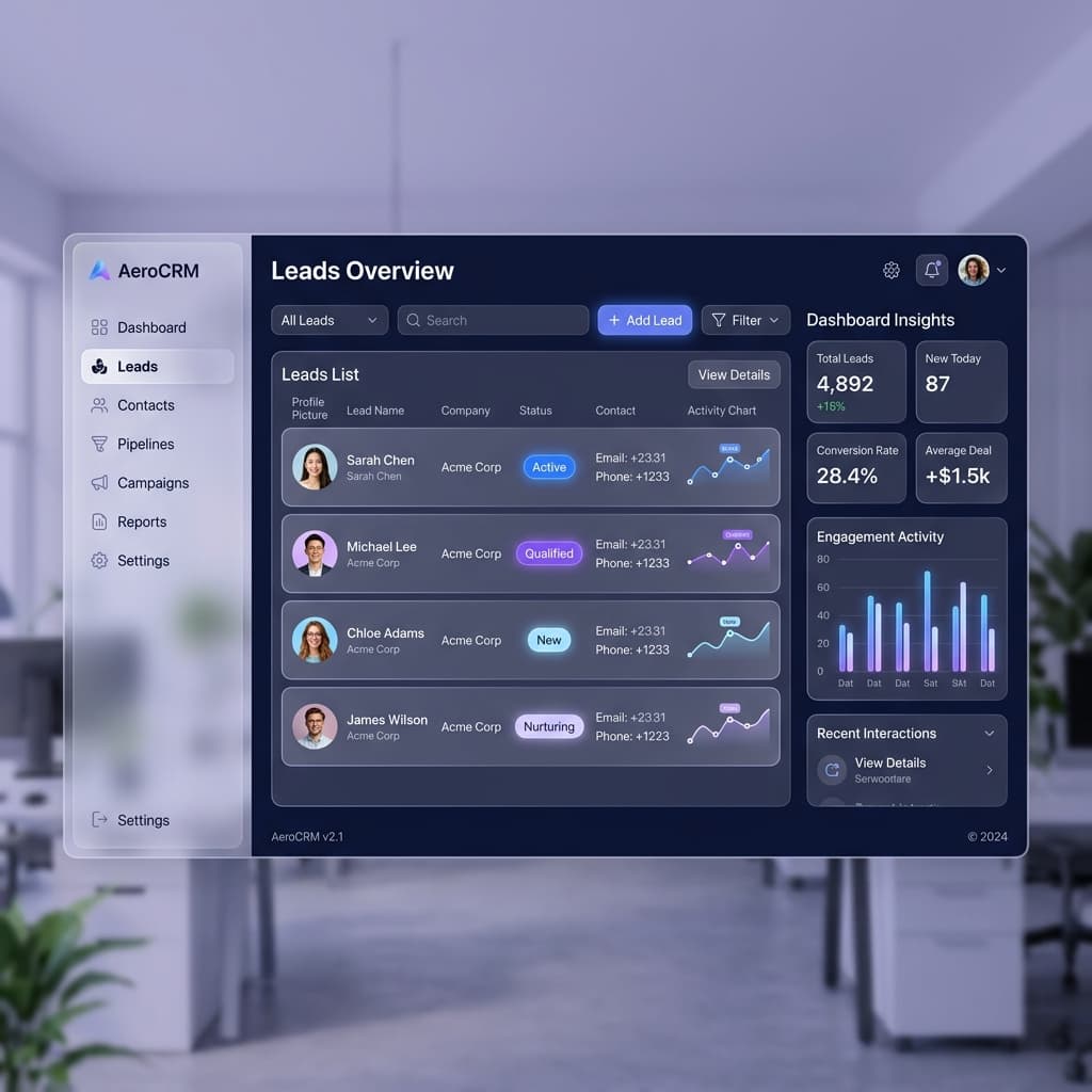 Dashboard Mockup